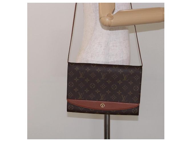LOUIS VUITTON Borsa a Spalla Monogram Bordeaux 27 M51797 LV Auth ep10764 Monogramma - vista 22