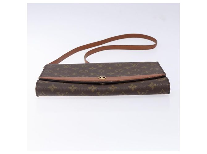 LOUIS VUITTON Borsa a Spalla Monogram Bordeaux 27 M51797 LV Auth ep10764 Monogramma - vista 5
