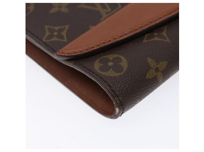 LOUIS VUITTON Borsa a Spalla Monogram Bordeaux 27 M51797 LV Auth ep10764 Monogramma - vista 8