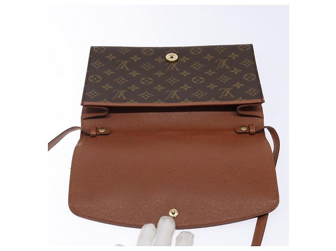 LOUIS VUITTON Borsa a Spalla Monogram Bordeaux 27 M51797 LV Auth ep10764 Monogramma - vista 9