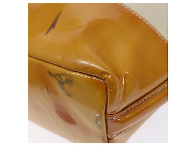 Borsa a Spalla GUCCI Smalto Arancione Argento 000 1013 0555 Auth bs29061 - vista 10