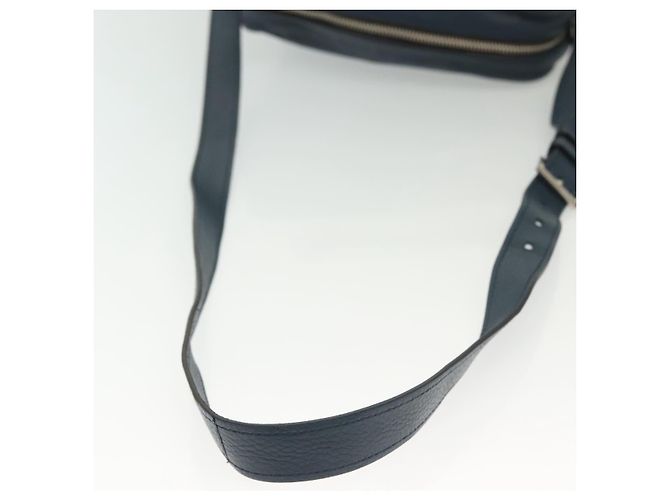 Borsa a Spalla PRADA in Pelle Bianca Blu Argento Autentica bs29256 Bianco - vista 7