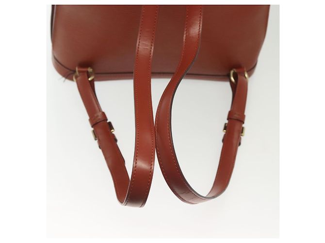 LOUIS VUITTON Borsa a Spalla Epi Coblanc Marrone M52293 LV Auth BA4973 - vista 7