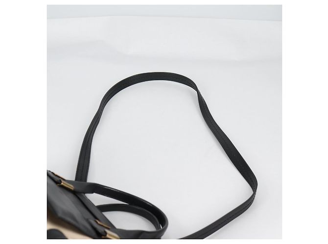 Chloé Chloe Little Alice Handtasche aus Leder 2 in 1 Weiß Gold Auth BA5358V - Ansicht 10