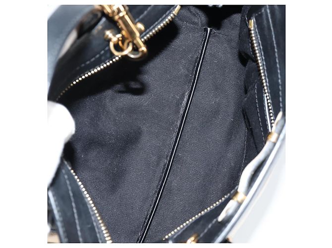 Chloé Chloe Little Alice Handtasche aus Leder 2 in 1 Weiß Gold Auth BA5358V - Ansicht 19