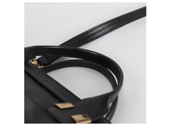 Chloé Chloe Little Alice Handtasche aus Leder 2 in 1 Weiß Gold Auth BA5358V - Ansicht 8