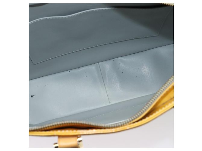 LOUIS VUITTON Monogram Vernis Columbus Tote Bag Grau M91028 LV Auth BA5329 - Ansicht 10