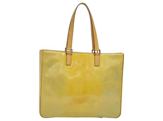 LOUIS VUITTON Monogram Vernis Columbus Tote Bag Grau M91028 LV Auth BA5329 - Ansicht 13