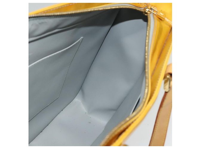 LOUIS VUITTON Monogram Vernis Columbus Tote Bag Grau M91028 LV Auth BA5329 - Ansicht 19