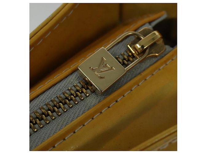 LOUIS VUITTON Monogram Vernis Columbus Tote Bag Grau M91028 LV Auth BA5329 - Ansicht 9