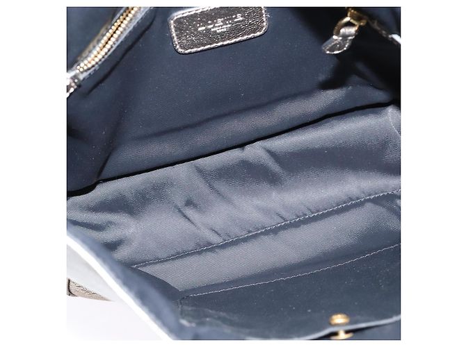 LOEWE Borsa a Spalla Anagram Pelle Dorata Auth yk19406 D'oro - vista 11