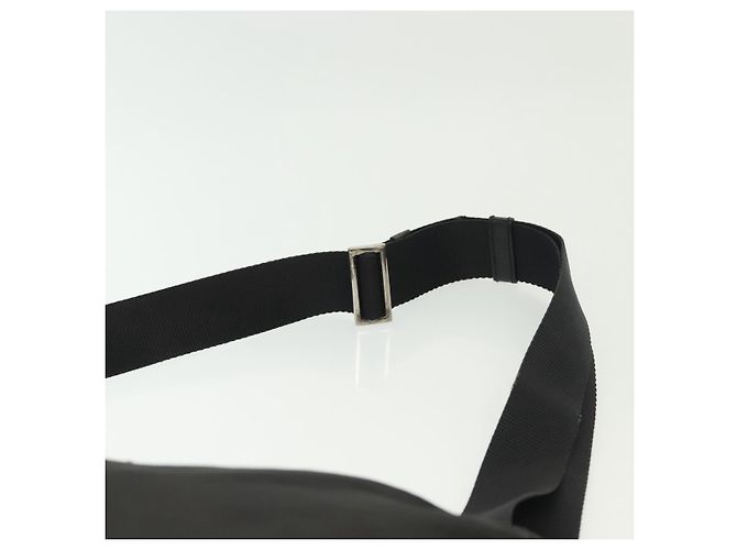 Borsa a Spalla PRADA Nylon Nero Argento Autentica yk19379 - vista 14