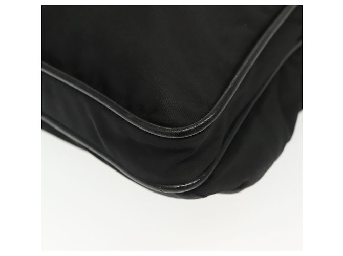 Borsa a Spalla PRADA Nylon Nero Argento Autentica yk19379 - vista 15