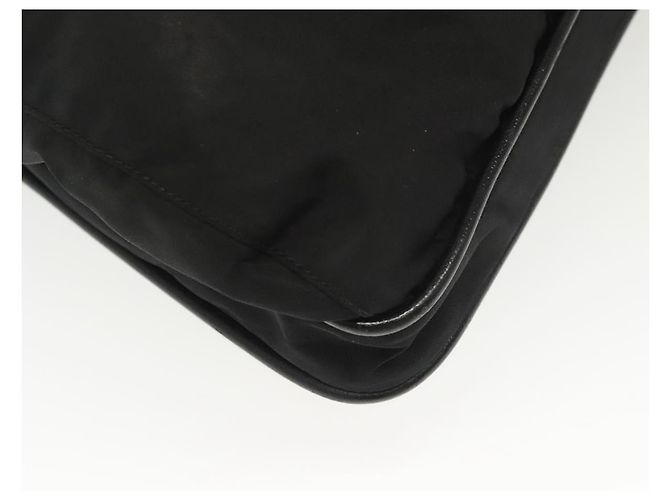 Borsa a Spalla PRADA Nylon Nero Argento Autentica yk19379 - vista 16