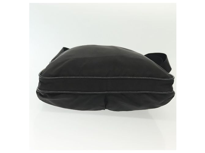 Borsa a Spalla PRADA Nylon Nero Argento Autentica yk19379 - vista 5