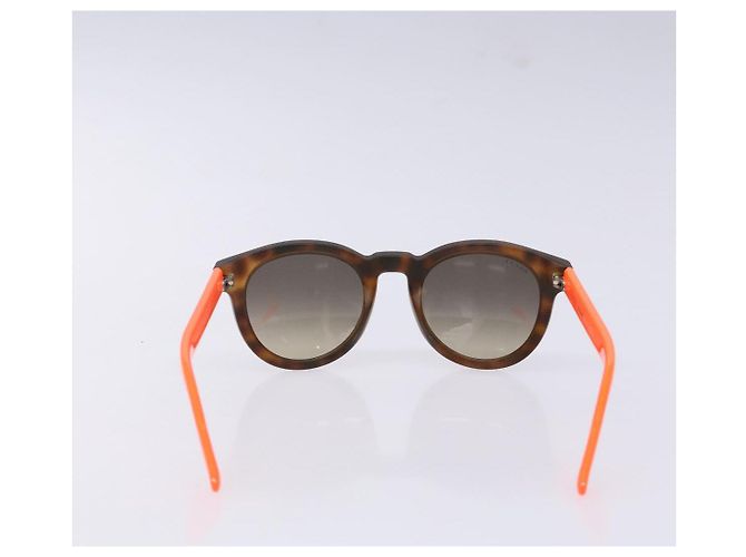Gafas de sol GUCCI de plástico naranja Auth yk19462 - vista 3