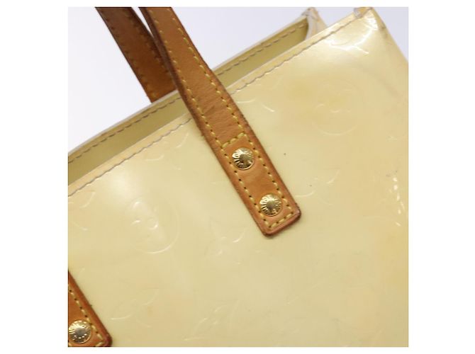 LOUIS VUITTON Borsa a Mano Monogram Vernis Reade PM Perle M91336 LV Auth BA5208 - vista 18