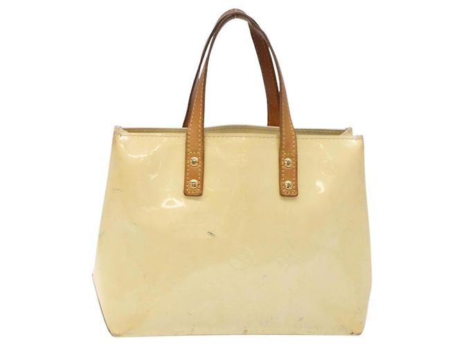 LOUIS VUITTON Borsa a Mano Monogram Vernis Reade PM Perle M91336 LV Auth BA5208 - vista 2