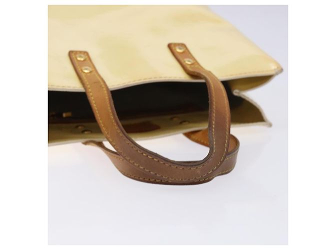 LOUIS VUITTON Borsa a Mano Monogram Vernis Reade PM Perle M91336 LV Auth BA5208 - vista 7
