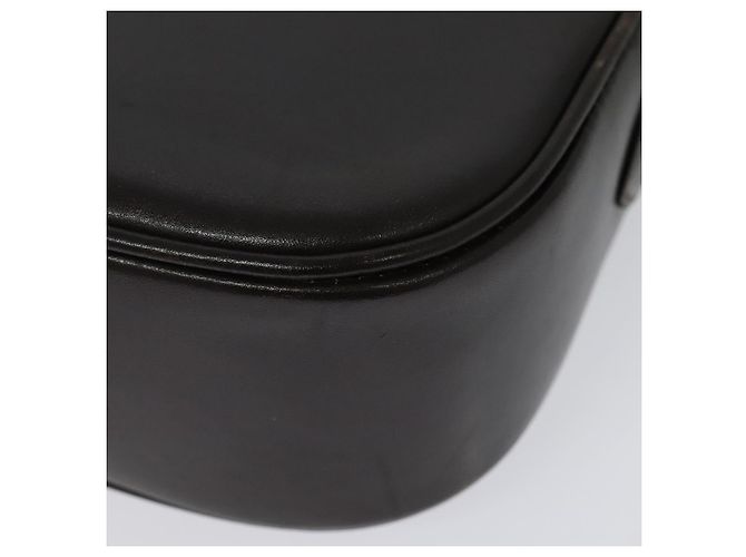 Borsa a Spalla CÉLINE Carrozza in Pelle Marrone Oro Auth 140615 D'oro - vista 16