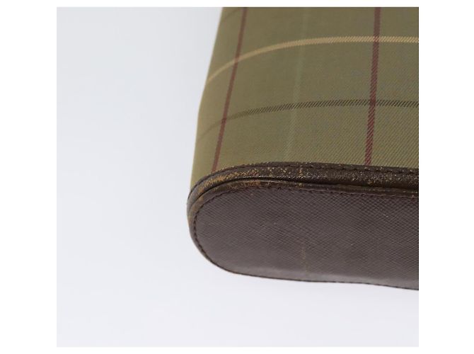Autre Marque Borsa a spalla Burberrys Nova Check in tela beige oro Auth ep10865 D'oro - vista 15