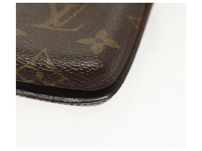 LOUIS VUITTON Monogram Porta Telefono Internazionale Cell M63064 LV Auth BA5365 Monogramma - vista 14