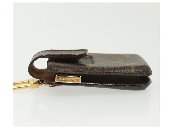 LOUIS VUITTON Monogram Porta Telefono Internazionale Cell M63064 LV Auth BA5365 Monogramma - vista 3