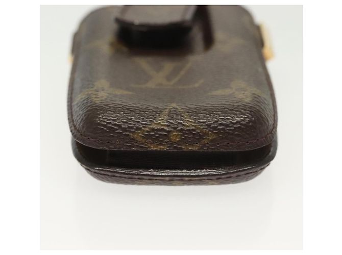 LOUIS VUITTON Monogram Porta Telefono Internazionale Cell M63064 LV Auth BA5365 Monogramma - vista 5