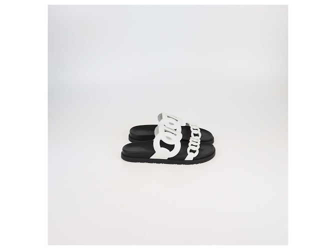 Hermès Sandali Extra in Pelle Bianca Hermes Bianco - vista 3