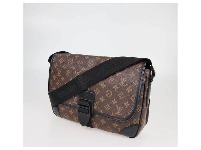 Borsa a tracolla Archy MM in tela Monogram Macassar di Louis Vuitton - vista 2