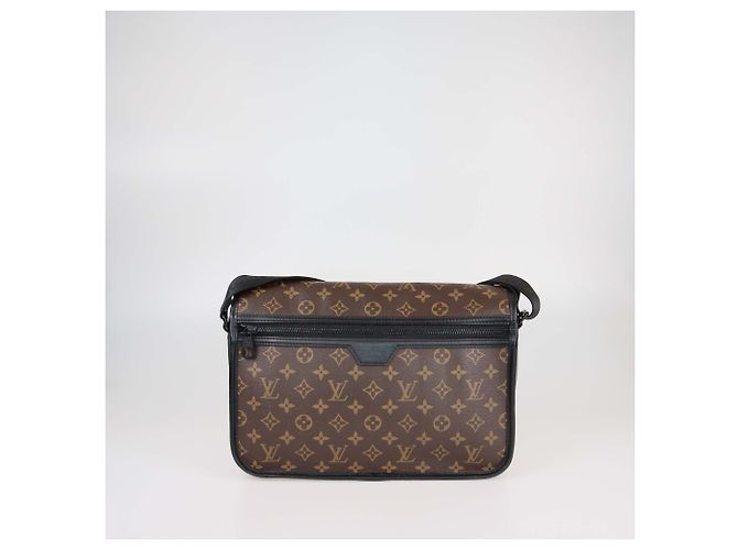 Borsa a tracolla Archy MM in tela Monogram Macassar di Louis Vuitton - vista 3
