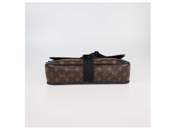 Borsa a tracolla Archy MM in tela Monogram Macassar di Louis Vuitton - vista 4
