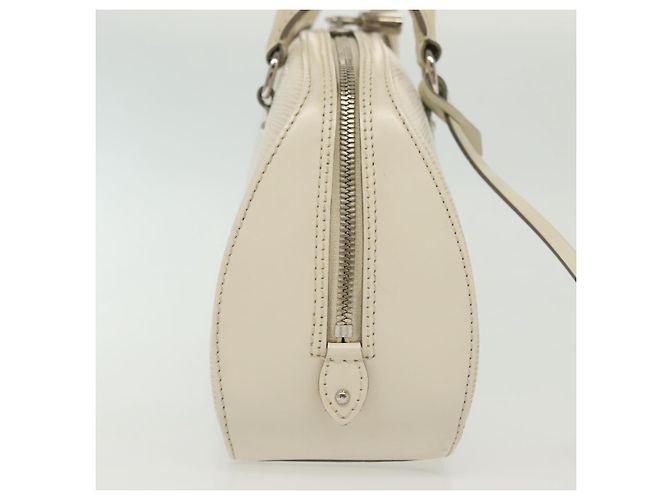 Borsa Jasmin Louis Vuitton in pelle Epi Bianco - vista 4