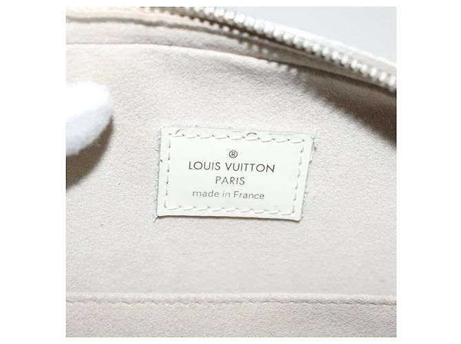 Borsa Jasmin Louis Vuitton in pelle Epi Bianco - vista 7