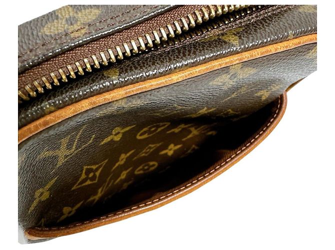 Bolso de Hombro Monogram Danube Louis Vuitton Castaño - vista 11