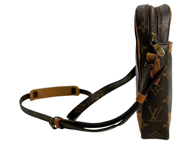 Bolso de Hombro Monogram Danube Louis Vuitton Castaño - vista 4
