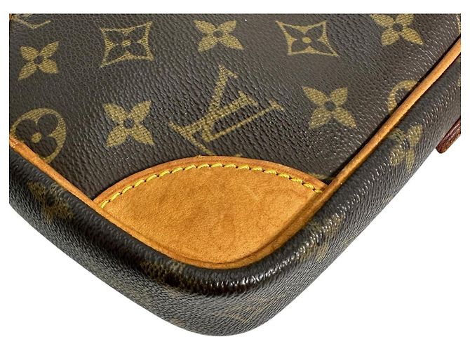 Bolso de Hombro Monogram Danube Louis Vuitton Castaño - vista 9