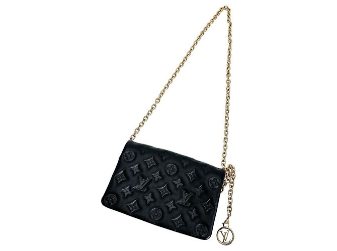 Borsa a Spalla Pochette Coussin Monogram Louis Vuitton Nero - vista 4