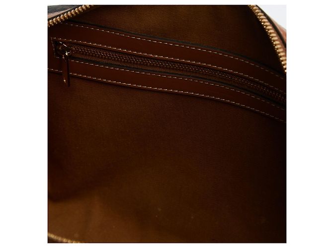Celine Borsa GM Charms 2025 Boston Triomphe Canvas con Tracolla Céline Marrone - vista 8
