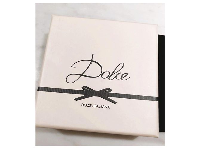 Pente delicado DOLCE & GABBANA em metal dourado com flor de seda preta Preto - vista 4