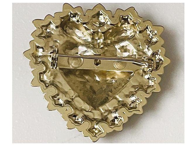Meravigliosa spilla DOLCE & GABBANA dorata della Collezione “Devotion” D'oro - vista 4