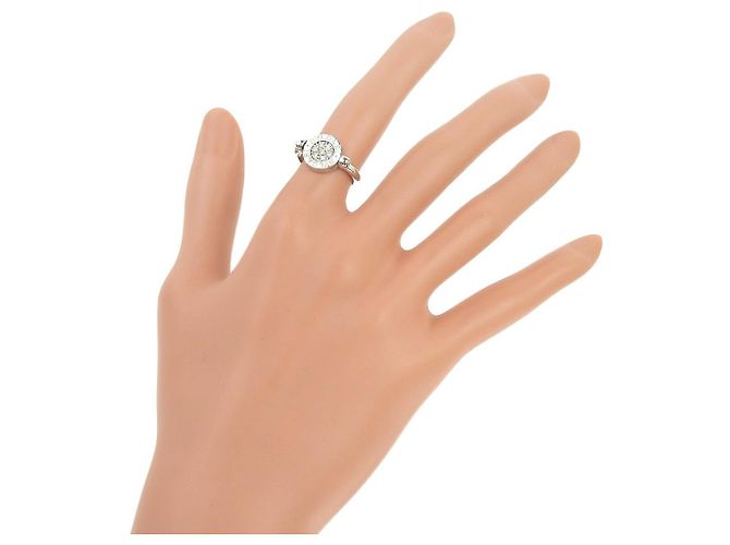 Bulgari Anello Flip Bvlgari Bvlgari Bvlgari in oro bianco 18K con diamanti e onice Argento - vista 6
