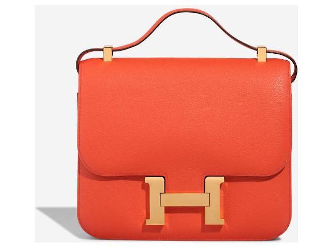 Hermès Borsa HERMES Constance in Pelle Rossa - 102885 Rosso - vista 2