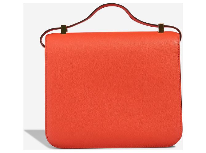 Hermès Borsa HERMES Constance in Pelle Rossa - 102885 Rosso - vista 3