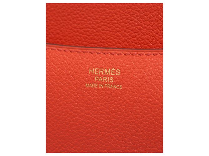 Hermès Borsa HERMES Constance in Pelle Rossa - 102885 Rosso - vista 6