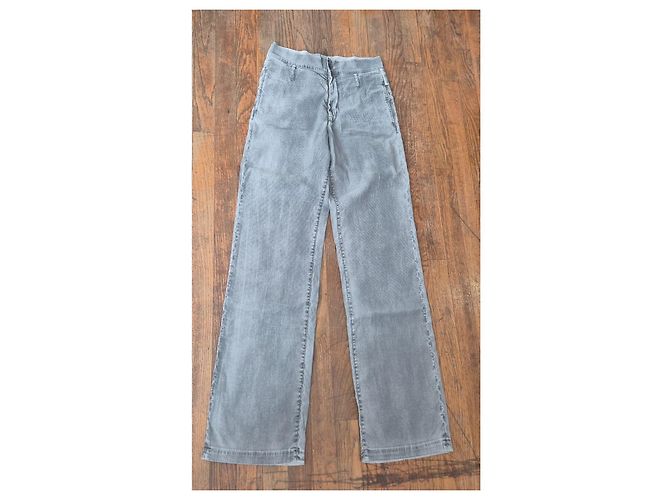 Pantalón gris estilo chino Vanessa Bruno talla 27 (36/S) mujer - vista 6