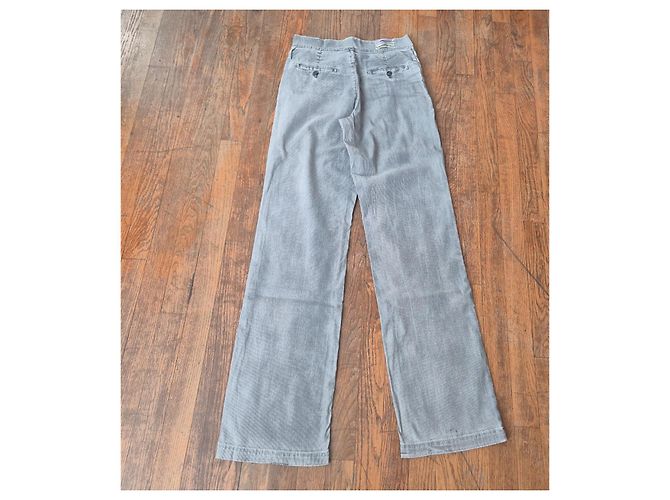 Pantalón gris estilo chino Vanessa Bruno talla 27 (36/S) mujer - vista 7