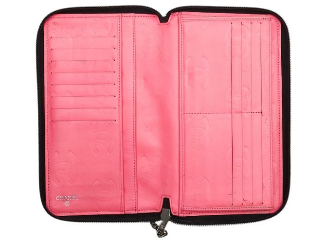 Monedero Chanel Cambon Line Negro - vista 10