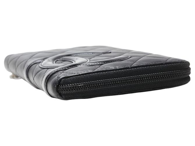 Monedero Chanel Cambon Line Negro - vista 5