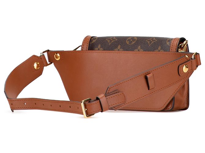 Bumbag Dauphine rovesciato in monogramma marrone Louis Vuitton - vista 2